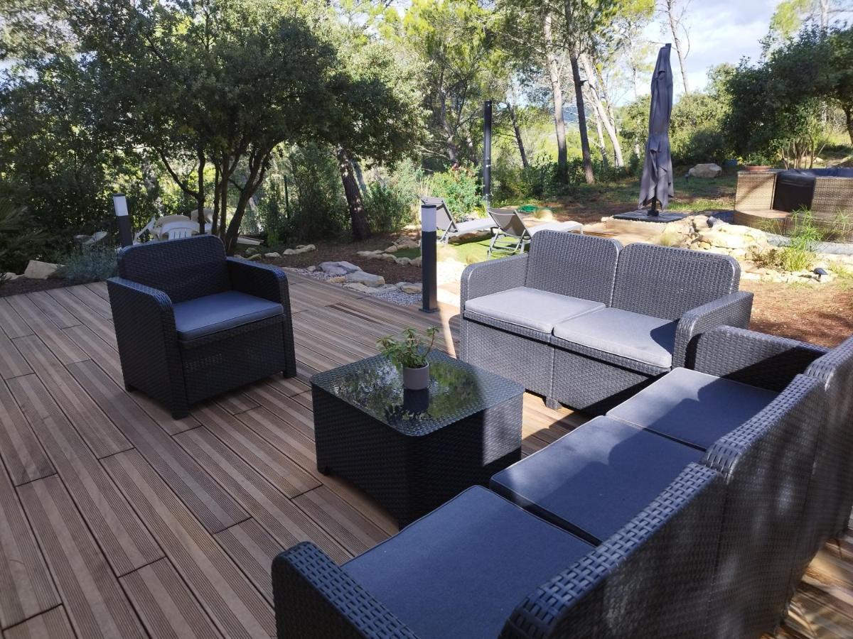 Studio Du Roc Des Garrigues Langlade ภายนอก รูปภาพ
