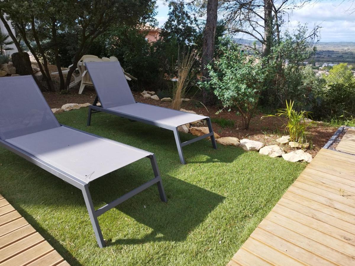 Studio Du Roc Des Garrigues Langlade ภายนอก รูปภาพ